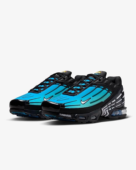 Tenis Air Max Plus 3 Black Laser Blue