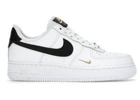 air force 1 essential white black gold