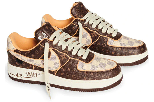air force 1 low louis vuitton monogram brown