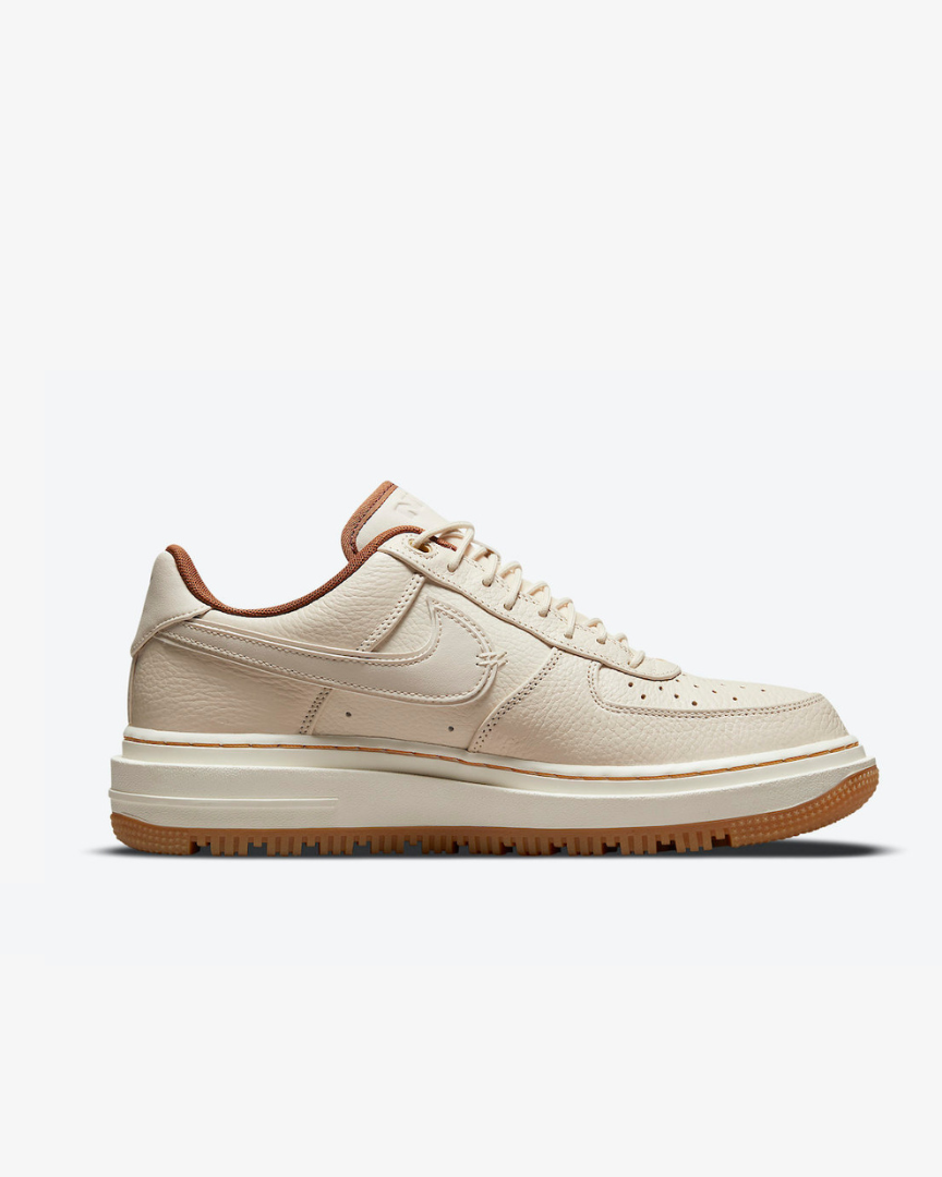 Tenis Air Force 1 Low Luxe Pearl White