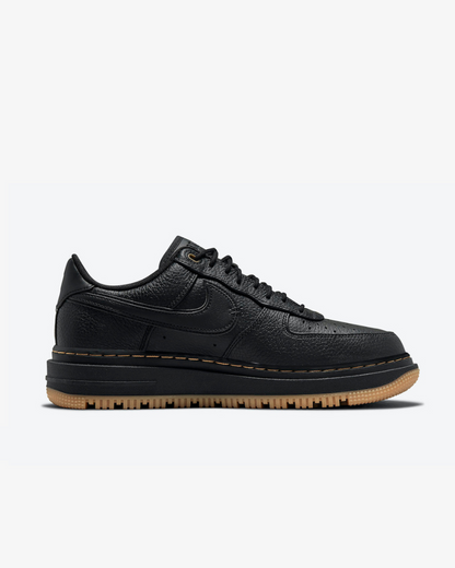 Tenis Air Force 1 Low Luxe Black Gum