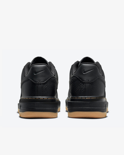 Tenis Air Force 1 Low Luxe Black Gum