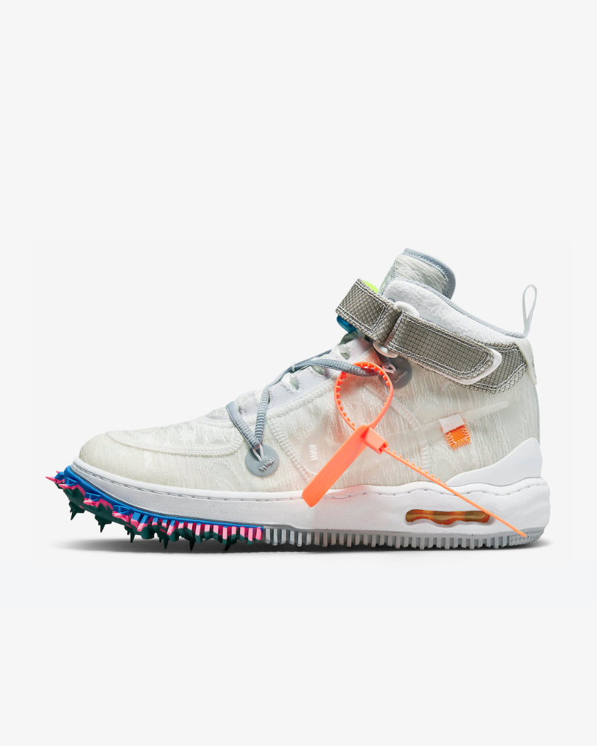 Tenis Air Force 1 Mid Off-White White