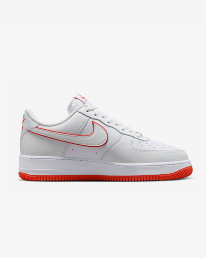 Tenis Air Force 1 Low '07 White Picante Red