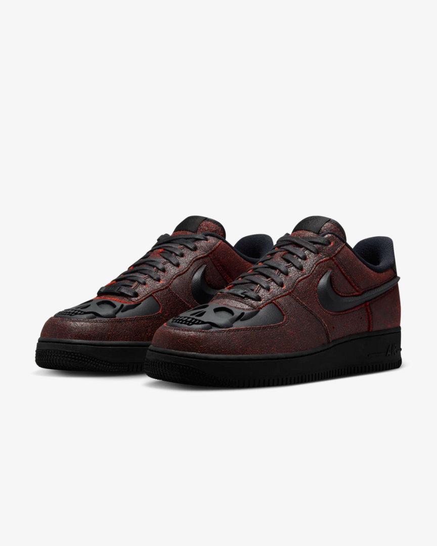 Tenis Air Force 1 Low Retro QS Halloween Skull