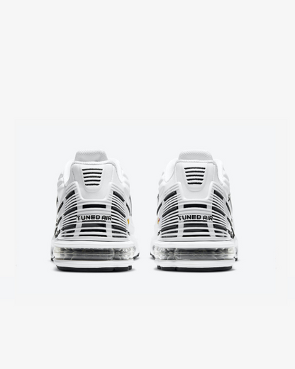 Tenis Air Max Plus 3 Leather Black White