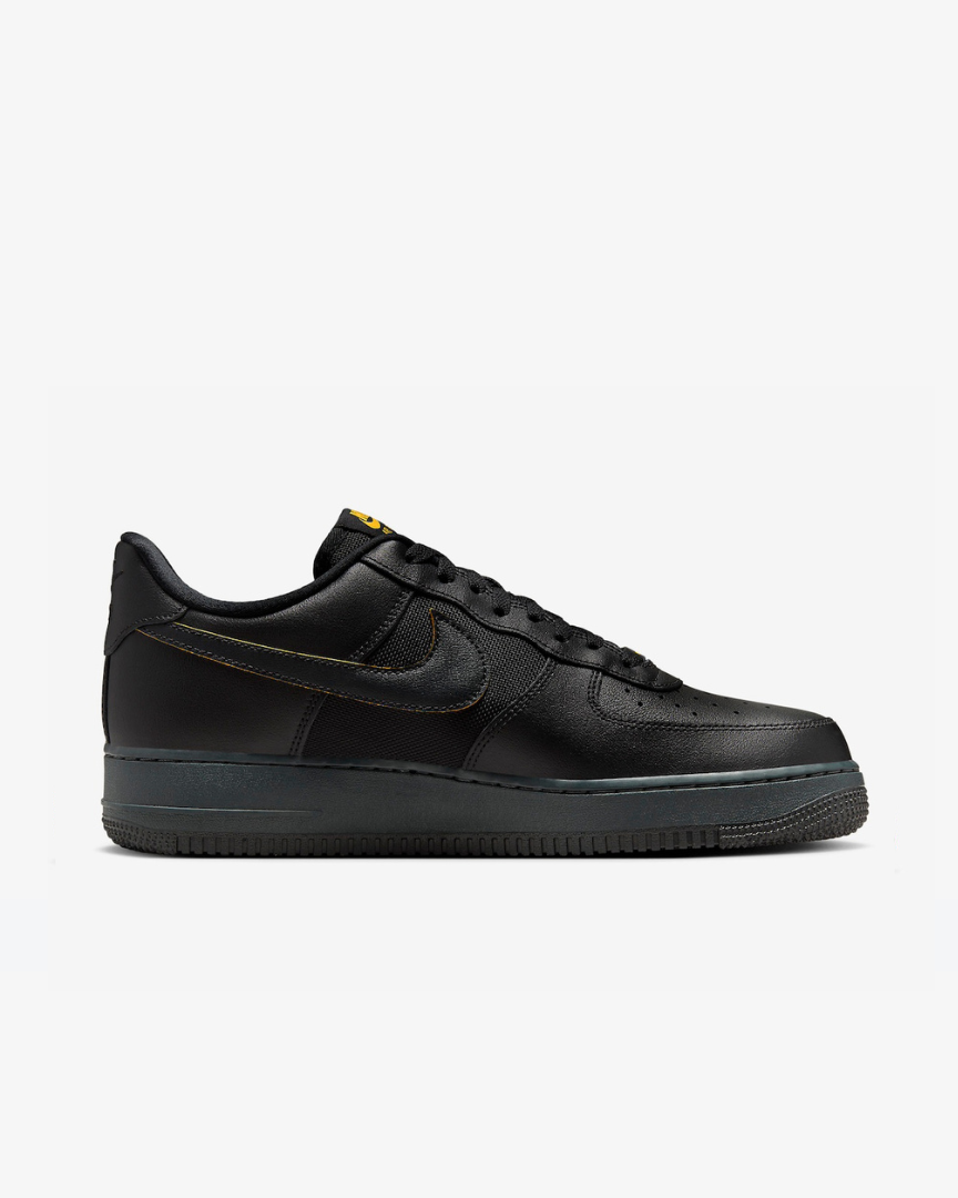 Tenis Air Force 1 07 Black University Gold