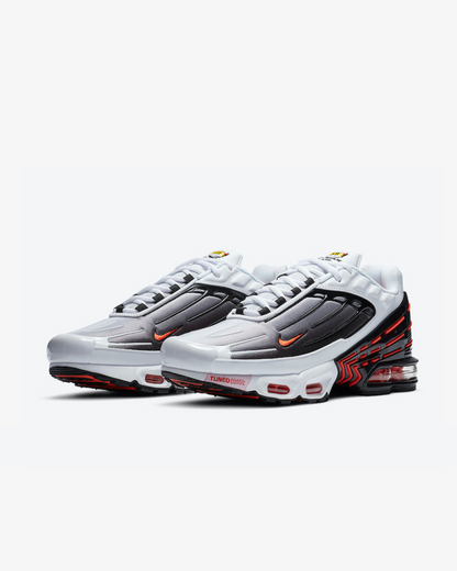 Tenis Air Max Plus 3 White Black Team Orange