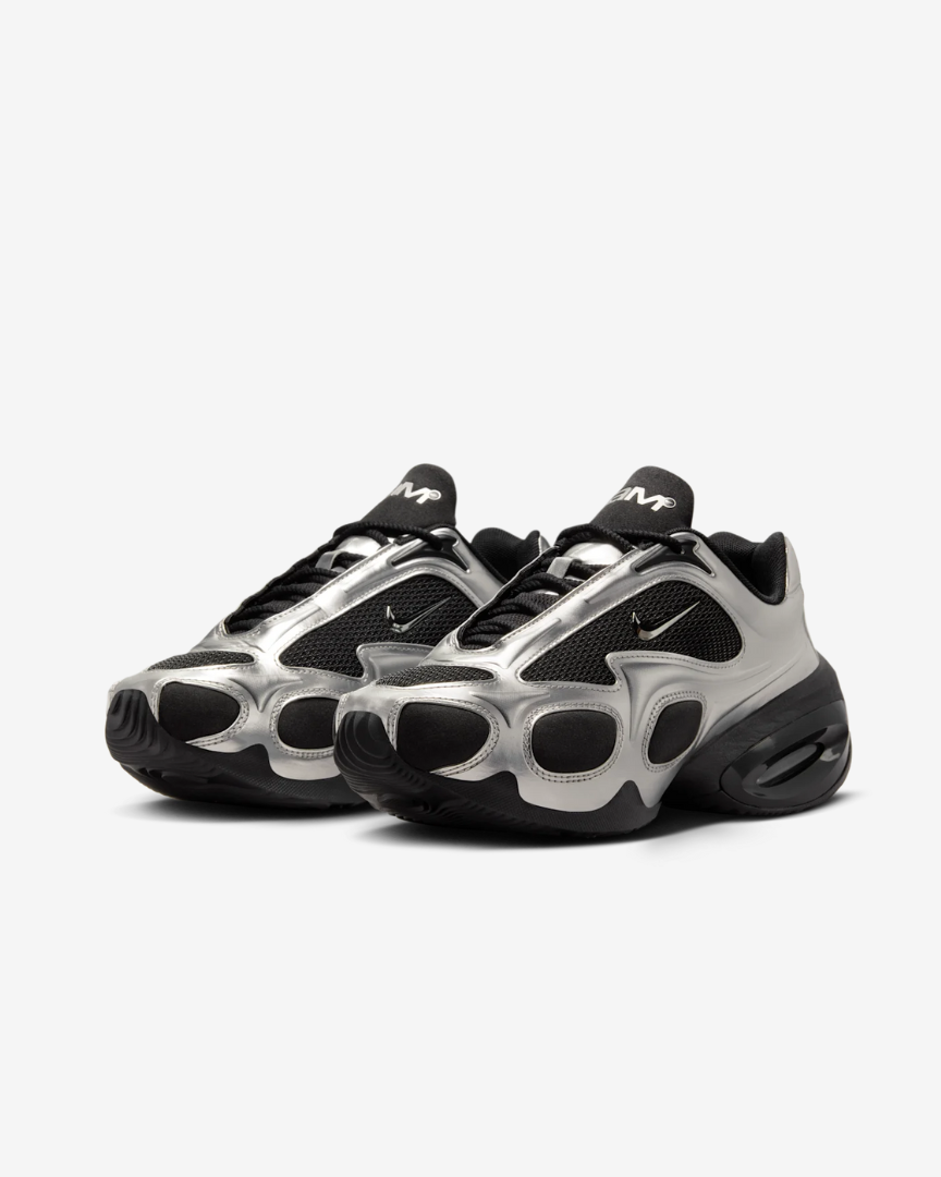 Tenis Air Max Muse Black Metallic Silver