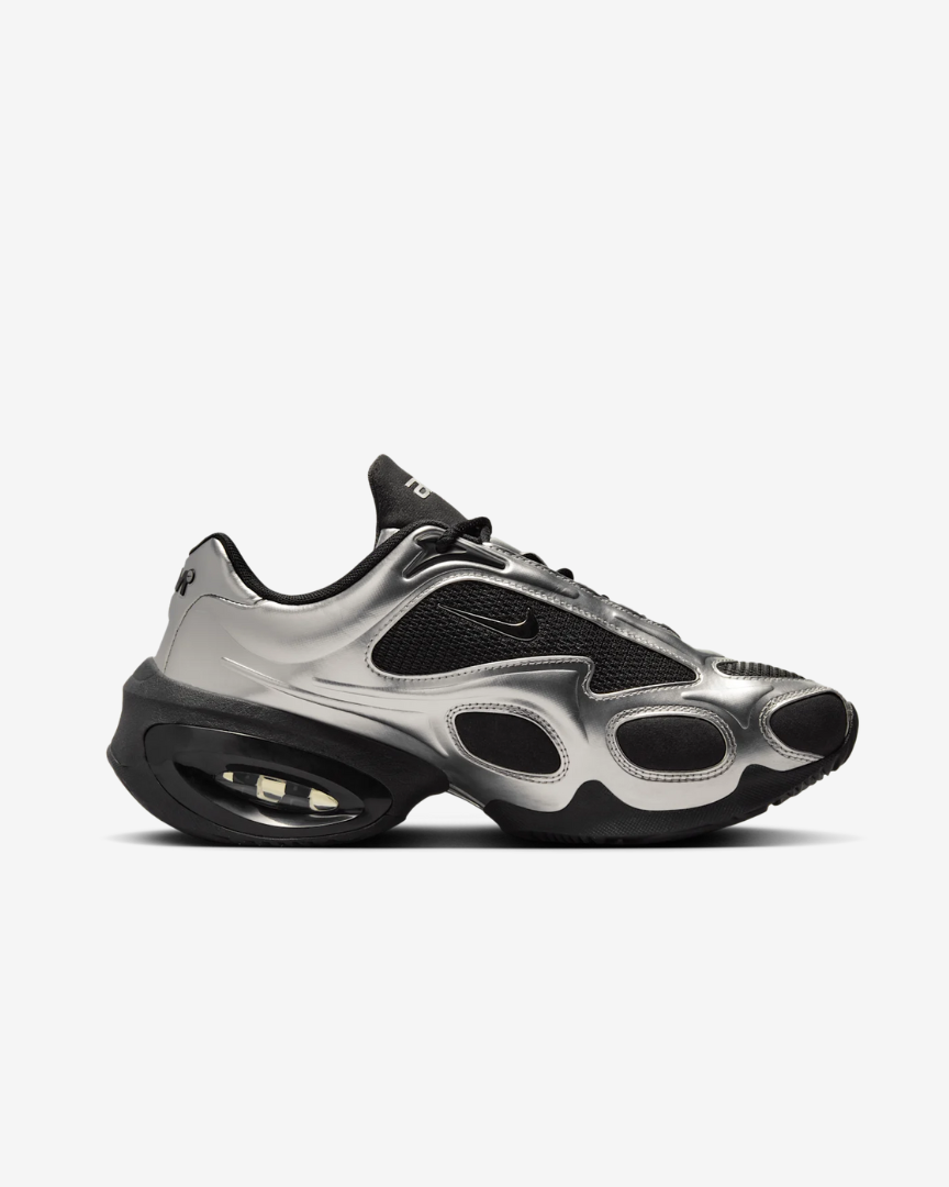 Tenis Air Max Muse Black Metallic Silver